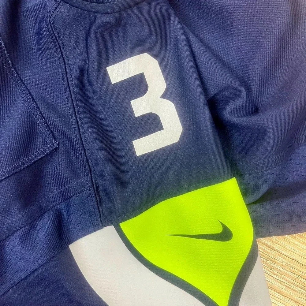 Nike NFL Seahawks Jersey #3 Wilson